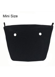 Water Resistant Interior Liner with Zipper Pocket, New Classic Waterproof Accessory for Obag O Bag, Silicone Accessory