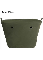 Water Resistant Interior Liner with Zipper Pocket, New Classic Waterproof Accessory for Obag O Bag, Silicone Accessory