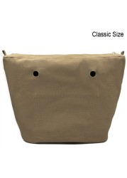 Water Resistant Interior Liner with Zipper Pocket, New Classic Waterproof Accessory for Obag O Bag, Silicone Accessory