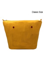 Water Resistant Interior Liner with Zipper Pocket, New Classic Waterproof Accessory for Obag O Bag, Silicone Accessory