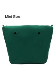 Water Resistant Interior Liner with Zipper Pocket, New Classic Waterproof Accessory for Obag O Bag, Silicone Accessory