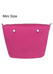 Water Resistant Interior Liner with Zipper Pocket, New Classic Waterproof Accessory for Obag O Bag, Silicone Accessory