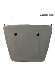 Water Resistant Interior Liner with Zipper Pocket, New Classic Waterproof Accessory for Obag O Bag, Silicone Accessory