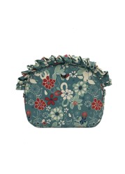 Colorful Print Canvas Fabric Floral Border Insert Organizer Lining Inner Pocket Liner For Omoon Light Obag O Moon Baby O Bag