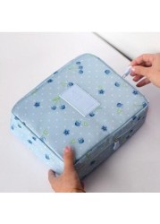 Multifunctional Women Outdoor Cosmetic Storage Bag Organize Cosmetic Bag Portable Waterproof Female Travel Make Up Cases