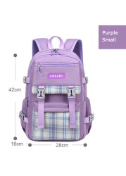 New fashion school bags for girls waterproof lightweight children school backpack school bag printing kids school bags mochila