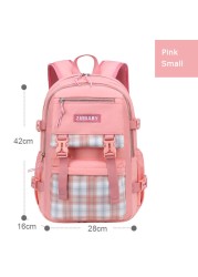 New fashion school bags for girls waterproof lightweight children school backpack school bag printing kids school bags mochila