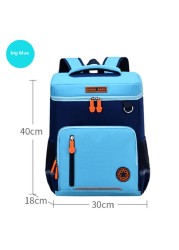 2020 British Style Waterproof School Backpack Orthopedic Bag Boys Girls Primary School Bags Girls Backpacks