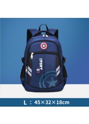 Large Waterproof Teenage School Bag Kids Orthopedic Backpack For Girls Boys 20202