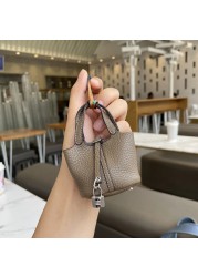 Luxury Designer Genuine Leather Bag Accessories Charms Handbag Pendant Genuine Leather Ladies Bag Divination Accessories Trinket Gifts