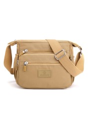 Fashion Nylon Messenger Bag Women's Shoulder Bag Handbag Large Capacity Small Purses & Handbags Women Phone Bag Crossbody Bag