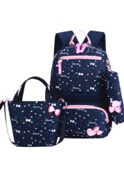 3pcs/set Printing School Bags Backpacks Schoolbag Fashion Kids Lovely Backpack for Children School Bag for Girls School Bag Student Mochila