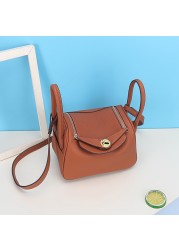 Small 20cm Bags Women Bags Designer Cowhide Ladies Messenger Bags Genuine Leather Women Handbags Fashion Genuine Leather Wallet