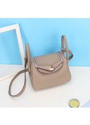 Small 20cm Bags Women Bags Designer Cowhide Ladies Messenger Bags Genuine Leather Women Handbags Fashion Genuine Leather Wallet