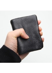 LANSPACE - Genuine Leather Men's Wallet, Designer Wallet, Coin Holders