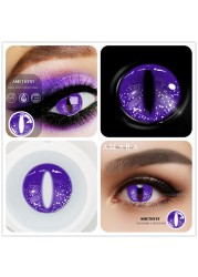 Amara Colored Contact Lenses For Eyes Anime Cosplay Colored Lenses Blue Purple Multicolor Contact Lenses Makeup Beauty