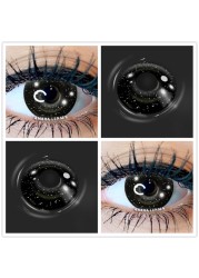 Amara Colored Contact Lenses For Eyes Anime Cosplay Colored Lenses Blue Purple Multicolor Contact Lenses Makeup Beauty