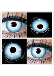 Amara Colored Contact Lenses For Eyes Anime Cosplay Colored Lenses Blue Purple Multicolor Contact Lenses Makeup Beauty