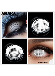 Amara Colored Contact Lenses For Eyes Anime Cosplay Colored Lenses Blue Purple Multicolor Contact Lenses Makeup Beauty