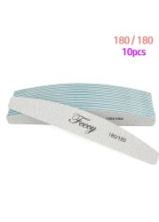 Nail File Buffer Double Side Of Nail File Buffer 100/180 Trimmer Lime Buffer In Nail Art Ongle Nail Art Tool