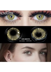 Eyeshare Colored Eye Lenses Annual Makeup Colored Eye Contact Lenses Eye Contact Lenses Cosmetic Colored Eyes Eyes Makeup