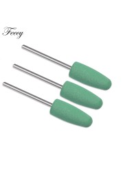 Rubber Silicone Milling Cutter for Manicure Stones Nail Drill Bit Machine Manicure Accessories Nail Buffer Polisher Grinder Tool