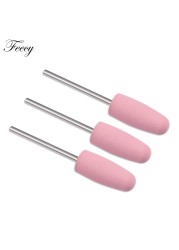 Rubber Silicone Milling Cutter for Manicure Stones Nail Drill Bit Machine Manicure Accessories Nail Buffer Polisher Grinder Tool