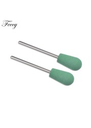 Rubber Silicone Milling Cutter for Manicure Stones Nail Drill Bit Machine Manicure Accessories Nail Buffer Polisher Grinder Tool