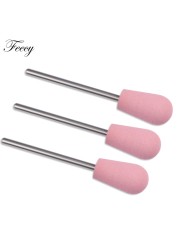 Rubber Silicone Milling Cutter for Manicure Stones Nail Drill Bit Machine Manicure Accessories Nail Buffer Polisher Grinder Tool