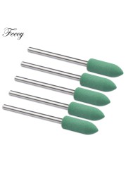 Rubber Silicone Milling Cutter for Manicure Stones Nail Drill Bit Machine Manicure Accessories Nail Buffer Polisher Grinder Tool