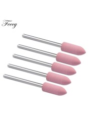 Rubber Silicone Milling Cutter for Manicure Stones Nail Drill Bit Machine Manicure Accessories Nail Buffer Polisher Grinder Tool