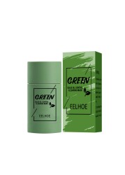 1pc Green Cleansing Stick Green Tea Purifying Mask Mud Stick Mask Oil-control Anti-Acne Eggplant Whitening Skin Care Facial Mask