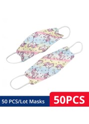 Disney Anime Cartoon FFP2 KN95 Face Mask 3D Breathable Security Protection Approved Fpp2 Mask Mascarilla homology ada Mask