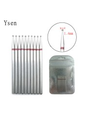 10pcsSet Diamond Nail Drill Bit Artery Electric Cutters For Pedicure Manicure Files Cuticle Burr Nail Tools Accessories