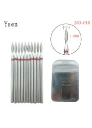 10pcsSet Diamond Nail Drill Bit Artery Electric Cutters For Pedicure Manicure Files Cuticle Burr Nail Tools Accessories