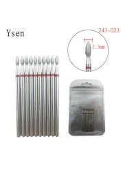 10pcsSet Diamond Nail Drill Bit Artery Electric Cutters For Pedicure Manicure Files Cuticle Burr Nail Tools Accessories