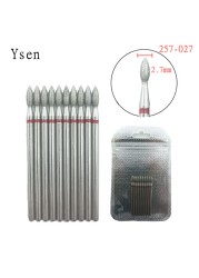 10pcsSet Diamond Nail Drill Bit Artery Electric Cutters For Pedicure Manicure Files Cuticle Burr Nail Tools Accessories