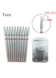 10pcsSet Diamond Nail Drill Bit Artery Electric Cutters For Pedicure Manicure Files Cuticle Burr Nail Tools Accessories