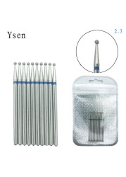 10pcsSet Diamond Nail Drill Bit Artery Electric Cutters For Pedicure Manicure Files Cuticle Burr Nail Tools Accessories