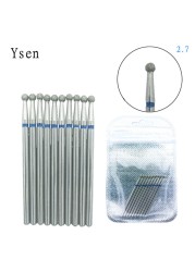 10pcsSet Diamond Nail Drill Bit Artery Electric Cutters For Pedicure Manicure Files Cuticle Burr Nail Tools Accessories