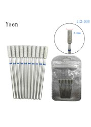 10pcsSet Diamond Nail Drill Bit Artery Electric Cutters For Pedicure Manicure Files Cuticle Burr Nail Tools Accessories