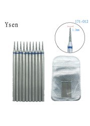 10pcsSet Diamond Nail Drill Bit Artery Electric Cutters For Pedicure Manicure Files Cuticle Burr Nail Tools Accessories