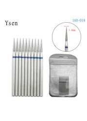 10pcsSet Diamond Nail Drill Bit Artery Electric Cutters For Pedicure Manicure Files Cuticle Burr Nail Tools Accessories