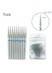 10pcsSet Diamond Nail Drill Bit Artery Electric Cutters For Pedicure Manicure Files Cuticle Burr Nail Tools Accessories