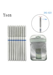 10pcsSet Diamond Nail Drill Bit Artery Electric Cutters For Pedicure Manicure Files Cuticle Burr Nail Tools Accessories