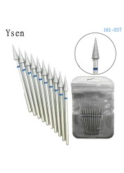 10pcsSet Diamond Nail Drill Bit Artery Electric Cutters For Pedicure Manicure Files Cuticle Burr Nail Tools Accessories