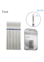 10pcsSet Diamond Nail Drill Bit Artery Electric Cutters For Pedicure Manicure Files Cuticle Burr Nail Tools Accessories