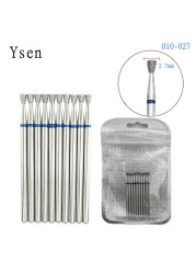 10pcsSet Diamond Nail Drill Bit Artery Electric Cutters For Pedicure Manicure Files Cuticle Burr Nail Tools Accessories