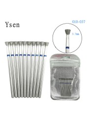 10pcsSet Diamond Nail Drill Bit Artery Electric Cutters For Pedicure Manicure Files Cuticle Burr Nail Tools Accessories