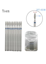 10pcsSet Diamond Nail Drill Bit Artery Electric Cutters For Pedicure Manicure Files Cuticle Burr Nail Tools Accessories